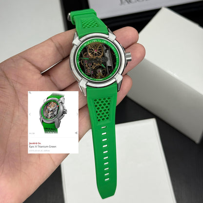 J&Co. Epic X Titanium Green