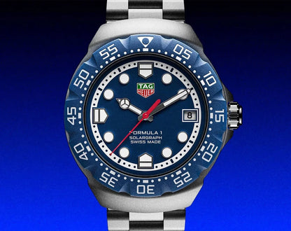 TAG Heuer Formula 1 Solargraph Stainless Steel Premium Watch