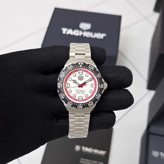 TAG Heuer Formula 1 Solargraph Stainless Steel Premium Watch