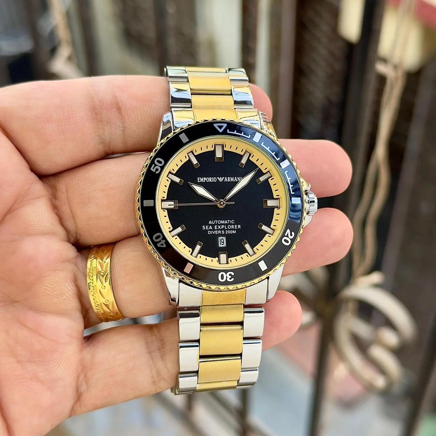 Emporio Armani Sea Explorer Automatic Watch