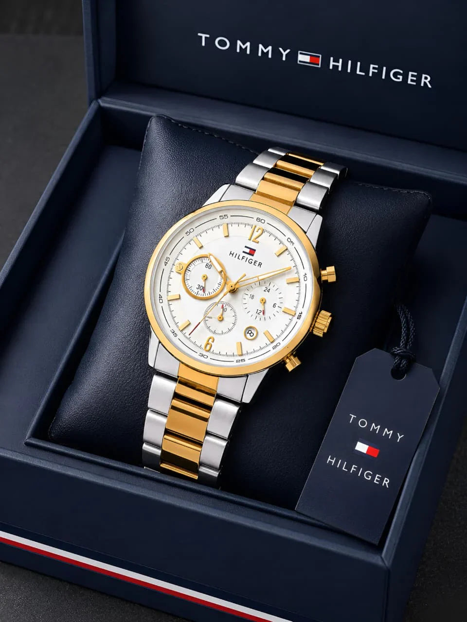 Tommy Hilfiger Multi Function Two Tone