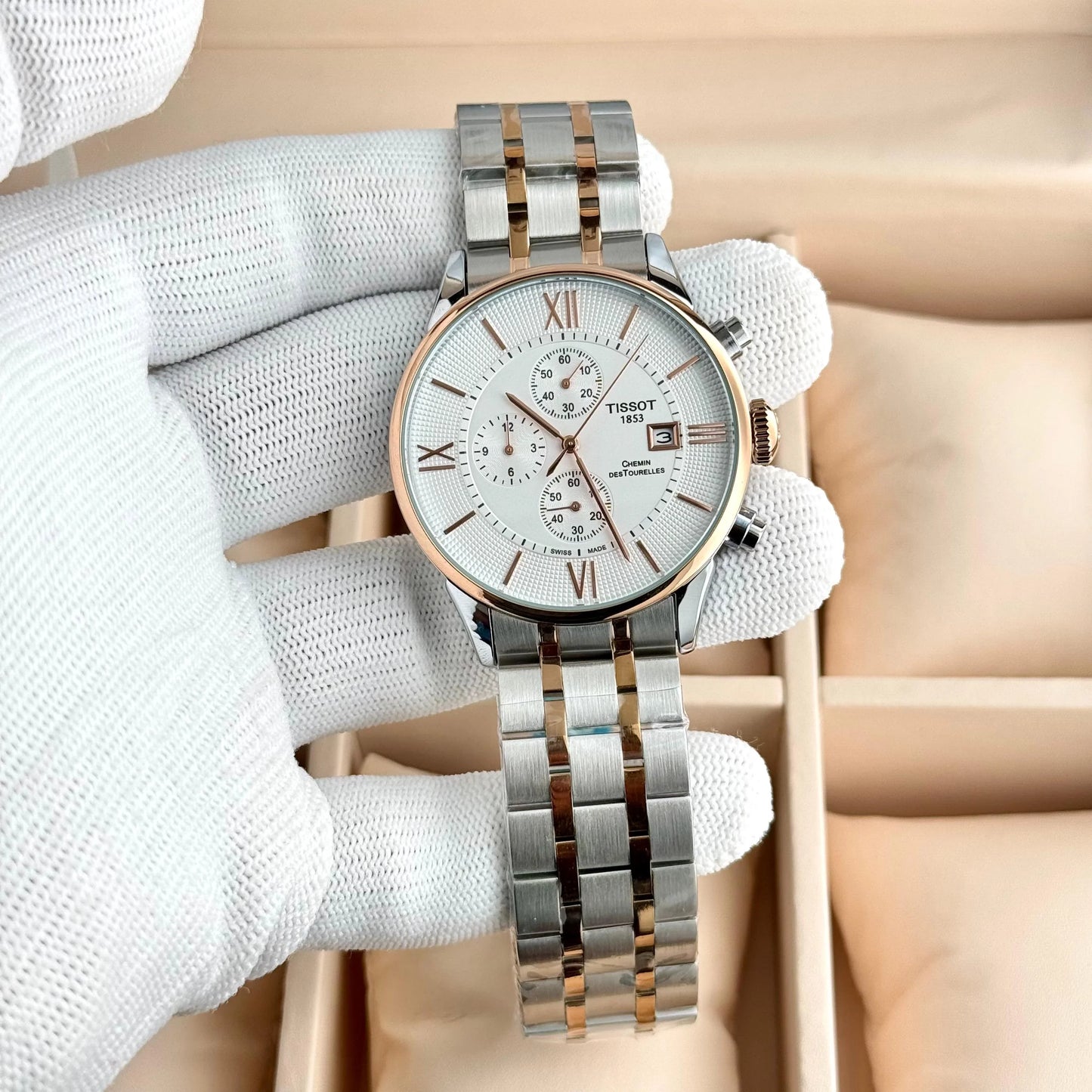 Tissot Chemin Des Tourelles Chronograph Watch