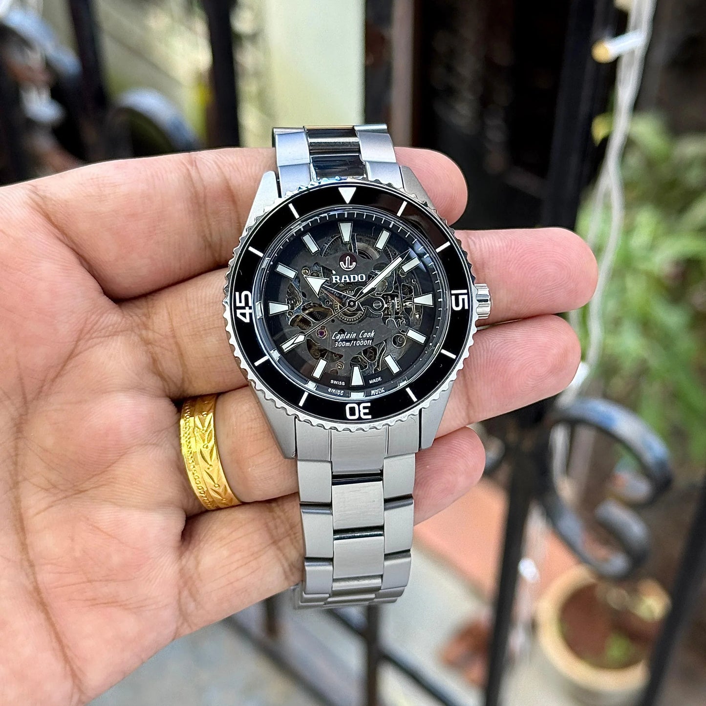 Rado Captain Cook High-Tech Ceramic Skeleton Automatic