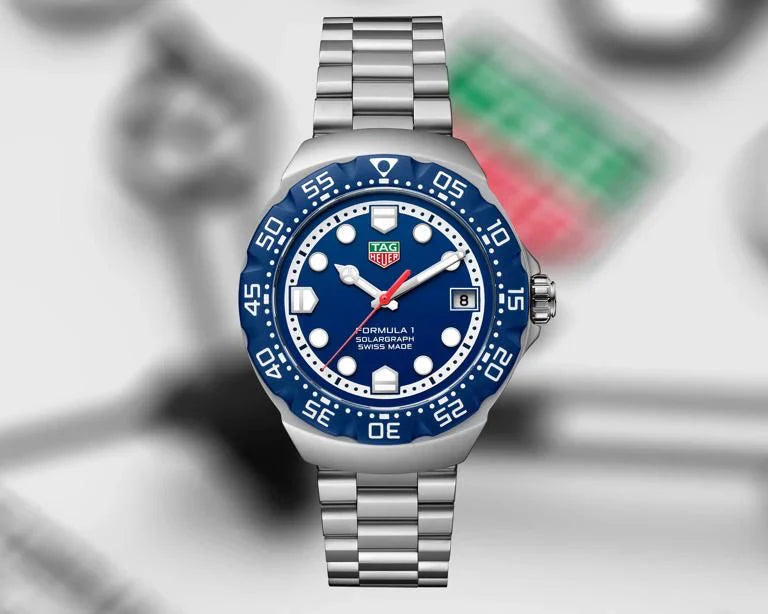 TAG Heuer Formula 1 Solargraph Stainless Steel Premium Watch