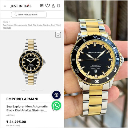 Emporio Armani Sea Explorer Automatic Watch