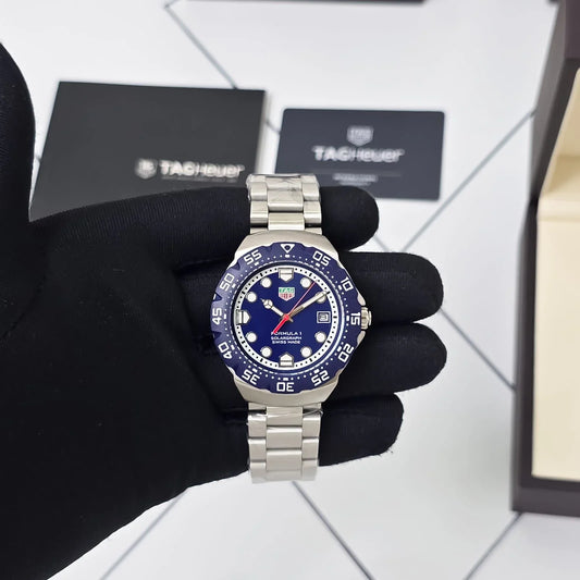 TAG Heuer Formula 1 Solargraph Stainless Steel Premium Watch