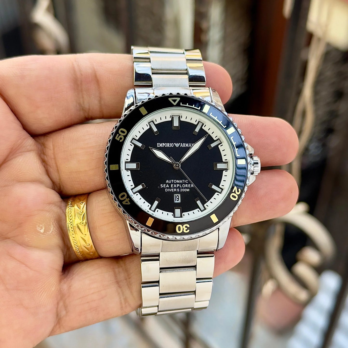 Emporio Armani Sea Explorer Automatic Watch