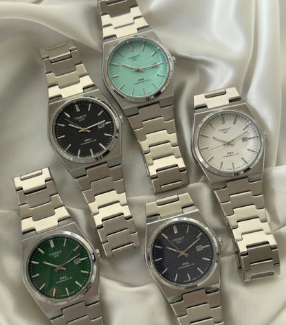 TissotPRX Powermatic (Analog Watch) - Tiffin Blue