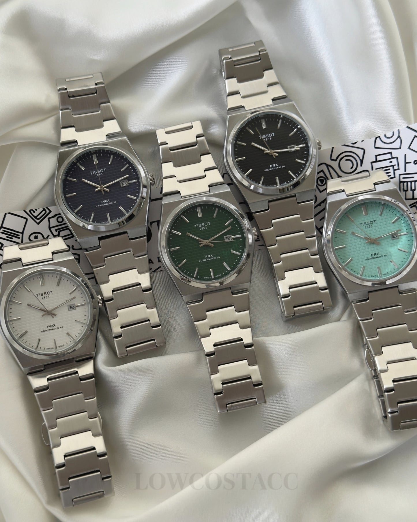TissotPRX Powermatic (Analog Watch) - Tiffin Blue
