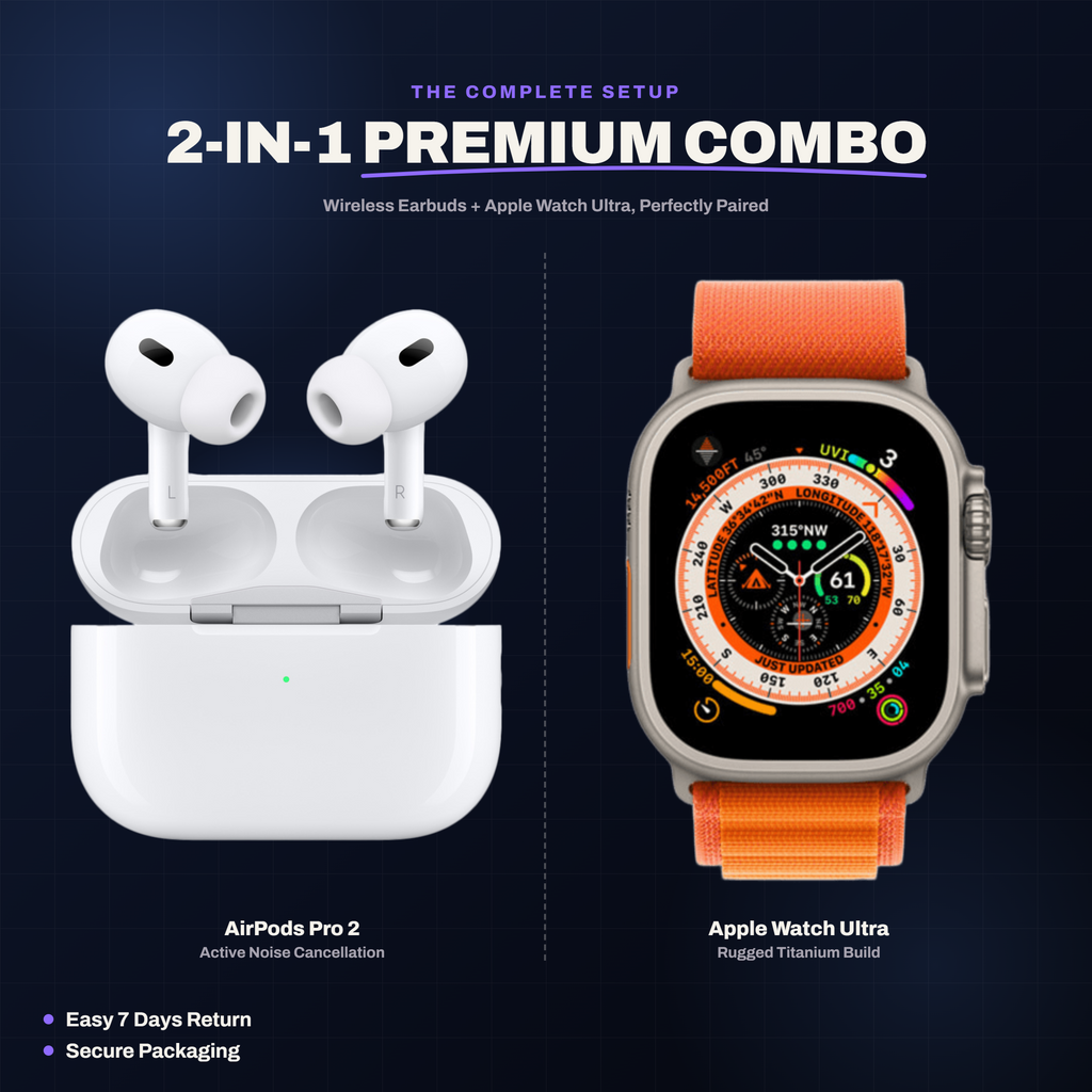 Finetyme 2-in-1 Combo (Pods + Smartwatch)