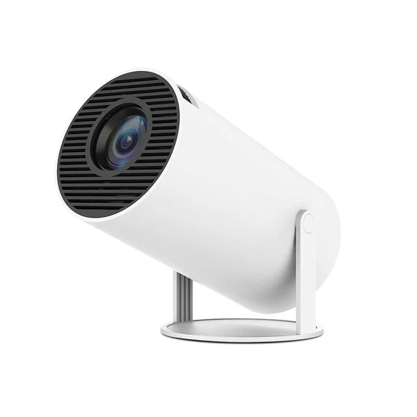 Zenith: Portable WiFi-Enabled HD Smart Projector with 4K Support, Built-in Apps (YouTube, Netflix, Prime), Rotatable Design & 100" Max Display