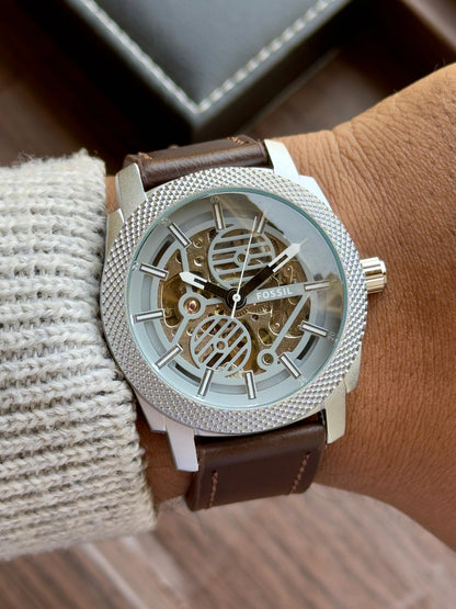 Fossil Machine Automatic ME3254 Skeleton Watch