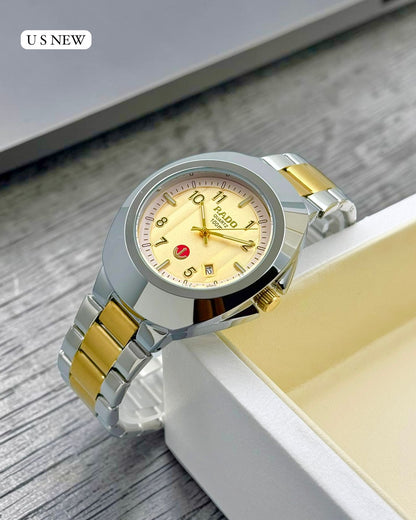 Rado Super Slim Quartz Date Watch