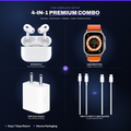 Finetyme 4-in-1 Combo (Pods + Smartwatch + Adaptor + Cable)