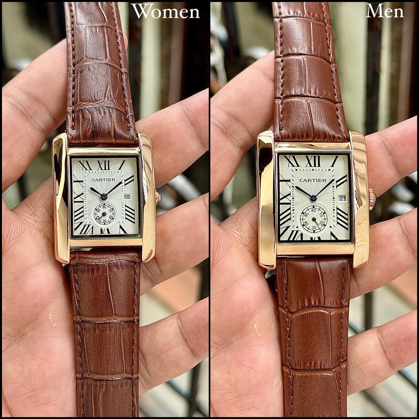 Cartier Tank Classic Couple Set Watch