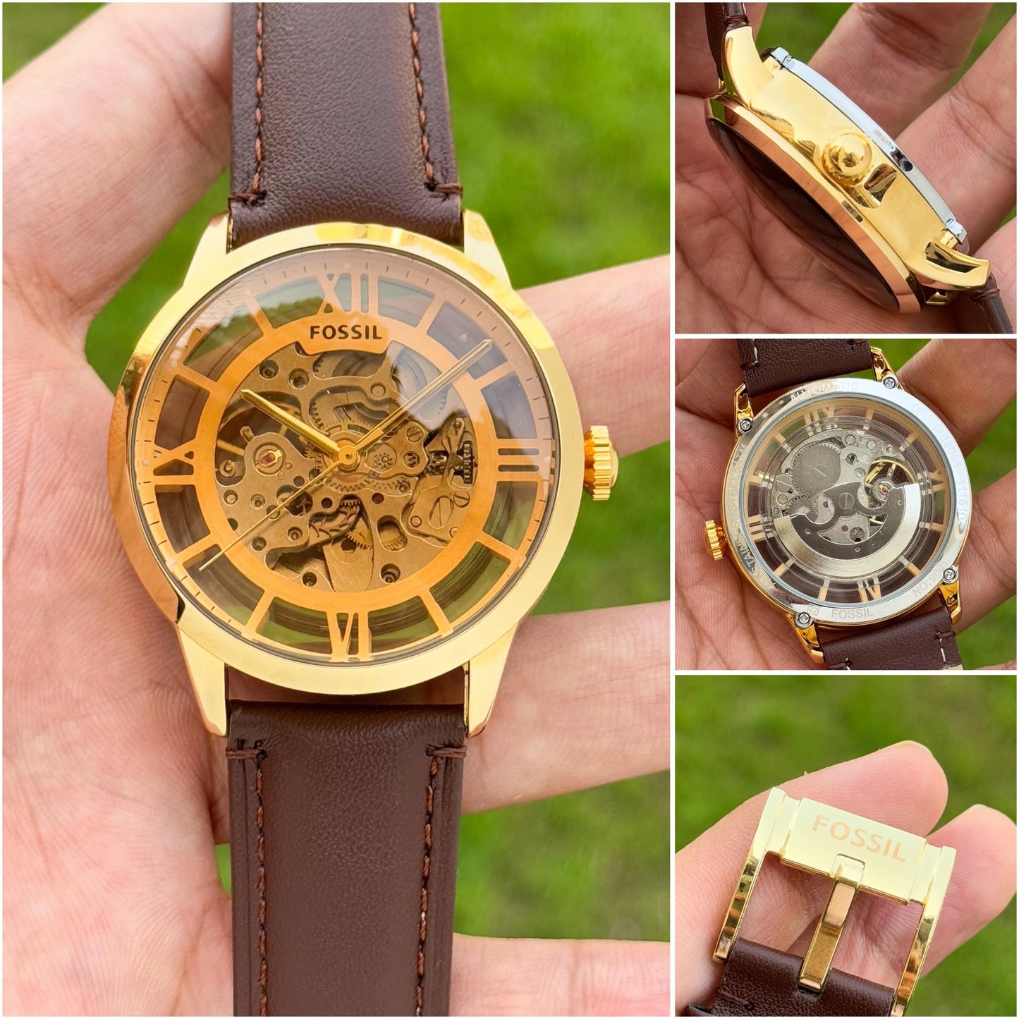 Fossil Townsman Skeleton Automatic ME3041 Watch