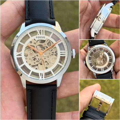 Fossil Townsman Skeleton Automatic ME3041 Watch