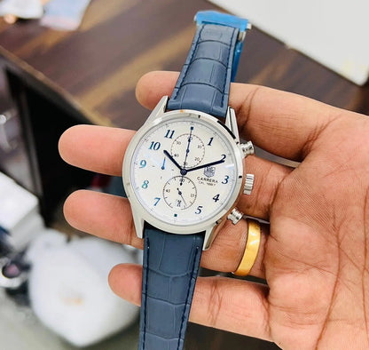 TAG Heuer Carrera Calibre 1887 Leather Strap Premium Watch